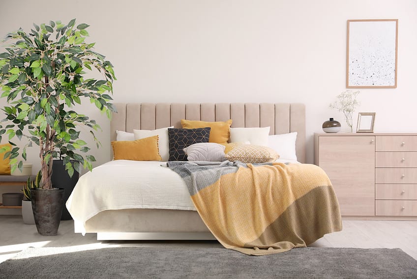 Kunstplant mini ficus - vijgenboom - 90 cm - Afbeelding 4