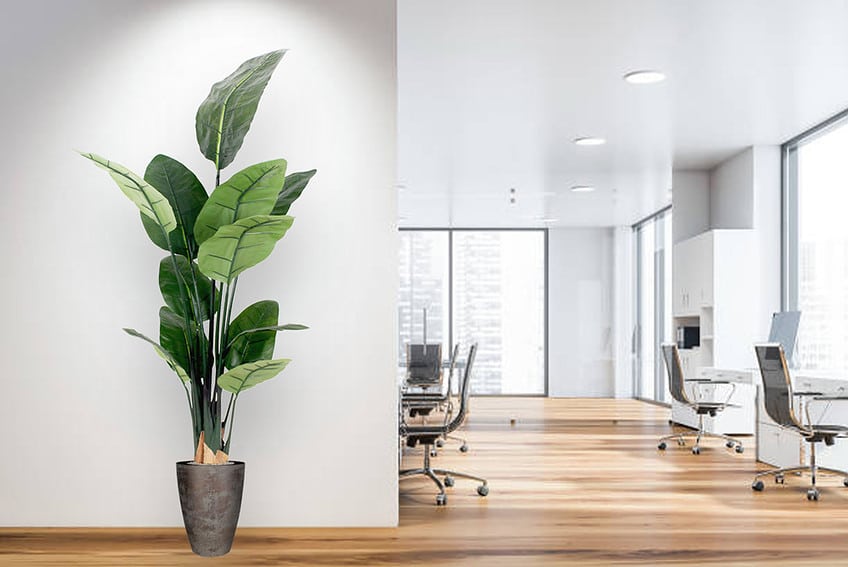Kunstplant paradijsvogel - Strelitzia - 150 cm - Afbeelding 6