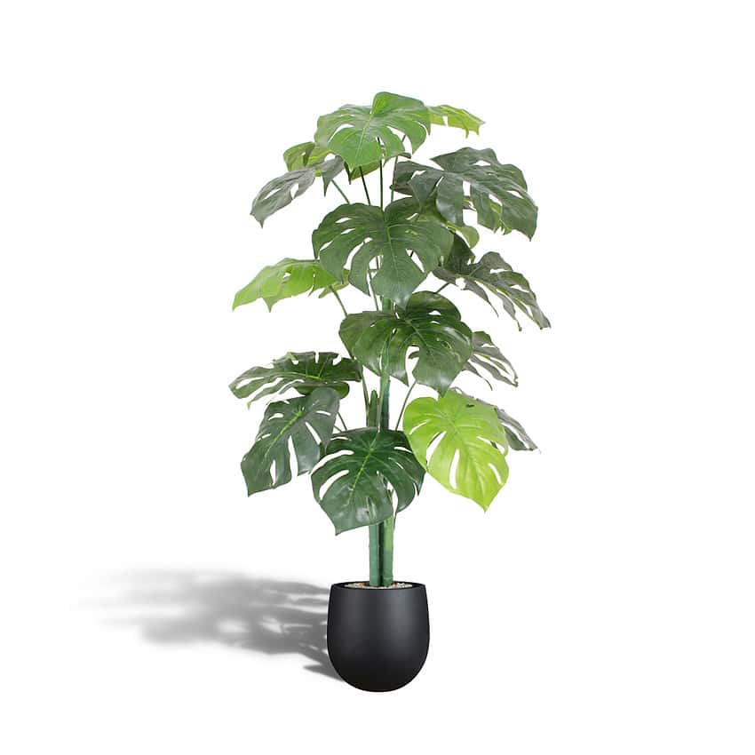 Kunst monstera - gatenplant - 120 cm - Afbeelding 3