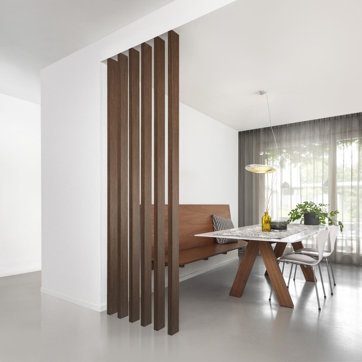 Akudeco - Room dividers - Walnoot
