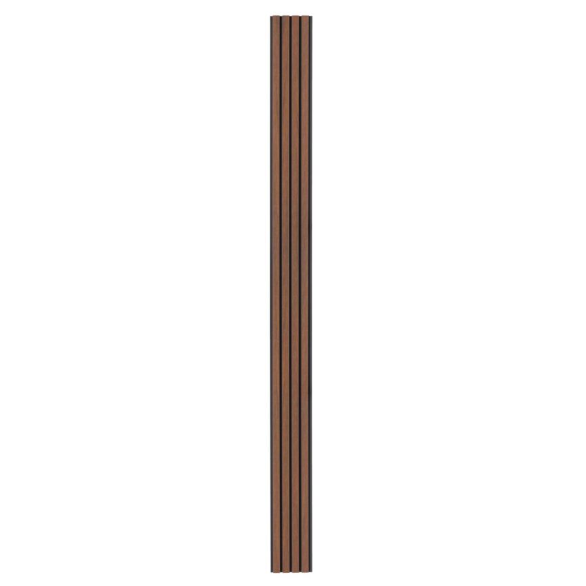 Akudeco® Buiten wandpanelen - Teak / zwart - 290 x 20cm - Afbeelding 4