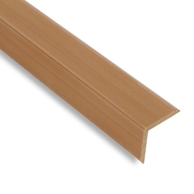 Akudeco® Buiten wandpanelen - Afdekprofiel - Klassiek eiken - 290 x 5cm