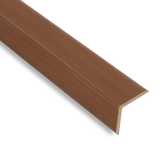 Akudeco® Buiten wandpanelen - Afdekprofiel - Teak - 290 x 5cm