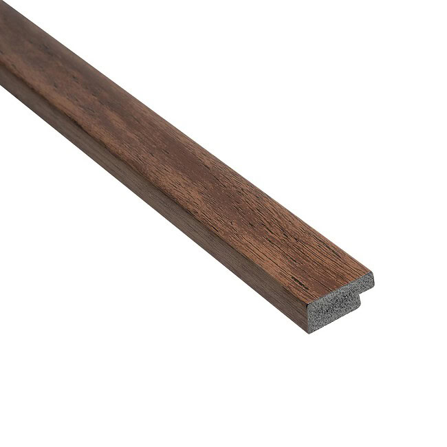 Lamelio 3D kunststof wandpaneel Milo - Afwerkstrip rechts - Walnoot