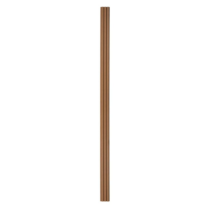 Akudeco® Buiten wandpanelen - Teak Bruin - 285 x 12,5 cm - Afbeelding 4