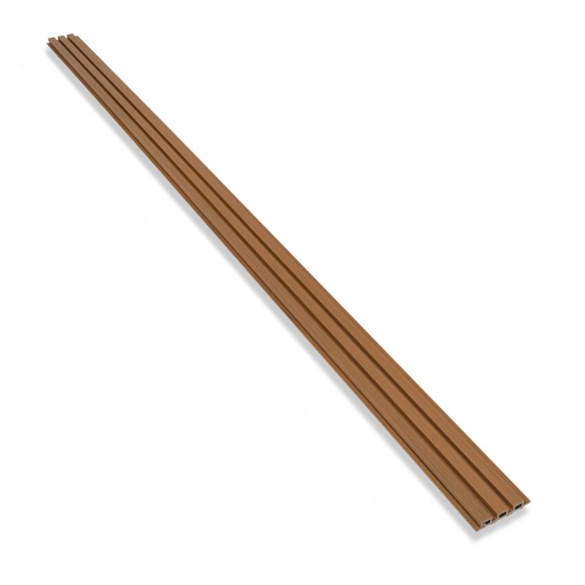Akudeco® Buiten wandpanelen - Teak Bruin - 285 x 12,5 cm - Afbeelding 3
