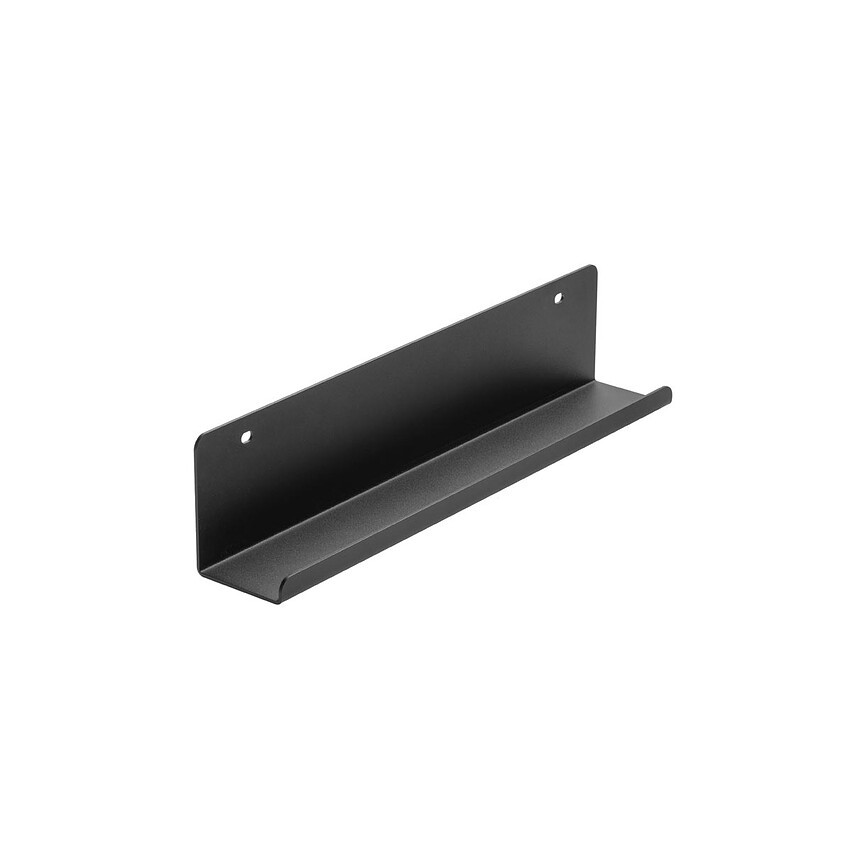 Akudeco - Metalen wandplank voor akoestische wandpanelen - 36cm - Zwart - Afbeelding 3