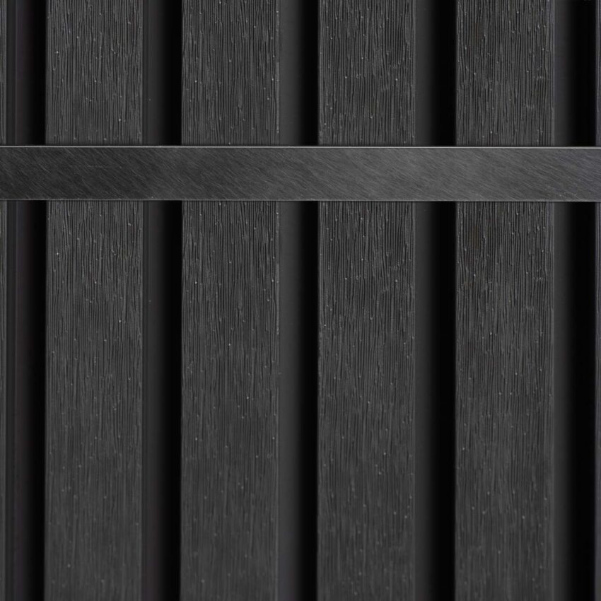 Akudeco® Buiten wandpanelen - Koppelprofiel RVS - Antraciet - Afbeelding 2