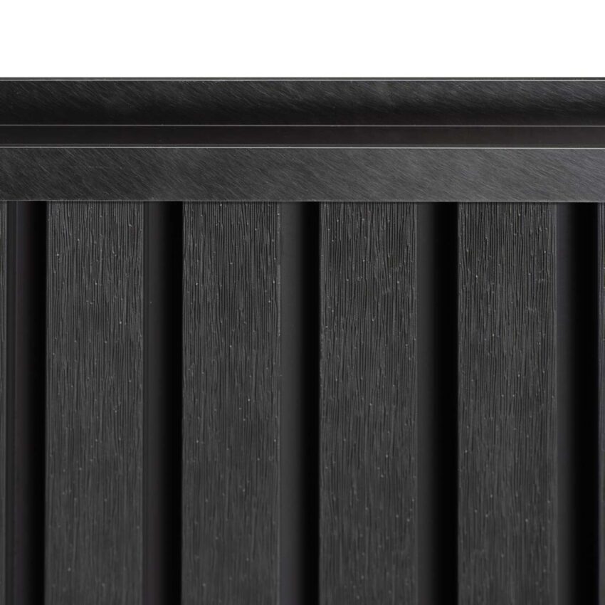 Akudeco® Buiten wandpanelen - Afdekprofiel RVS - Antraciet - Afbeelding 2
