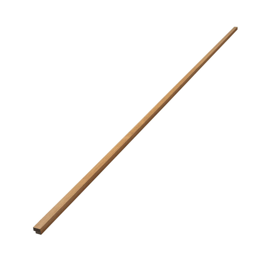 Akudeco® Eindlat akoestisch wandpaneel - Oud Eiken - 270 x 2.7cm - Afbeelding 3