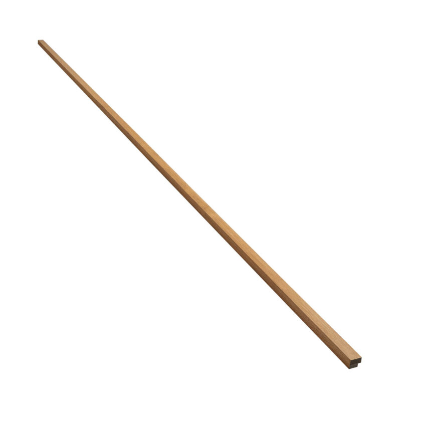 Akudeco® Eindlat akoestisch wandpaneel - Oud Eiken - 270 x 2.7cm - Afbeelding 4