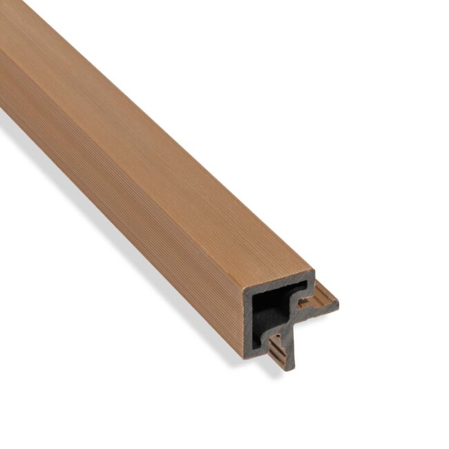 Akudeco® Buiten wandpanelen - Hoekprofiel - Klassiek eiken - 290 x 5cm