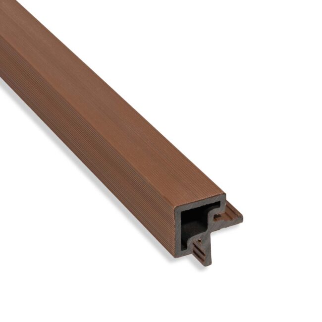 Akudeco® Buiten wandpanelen - Hoekprofiel - Teak - 290 x 5cm