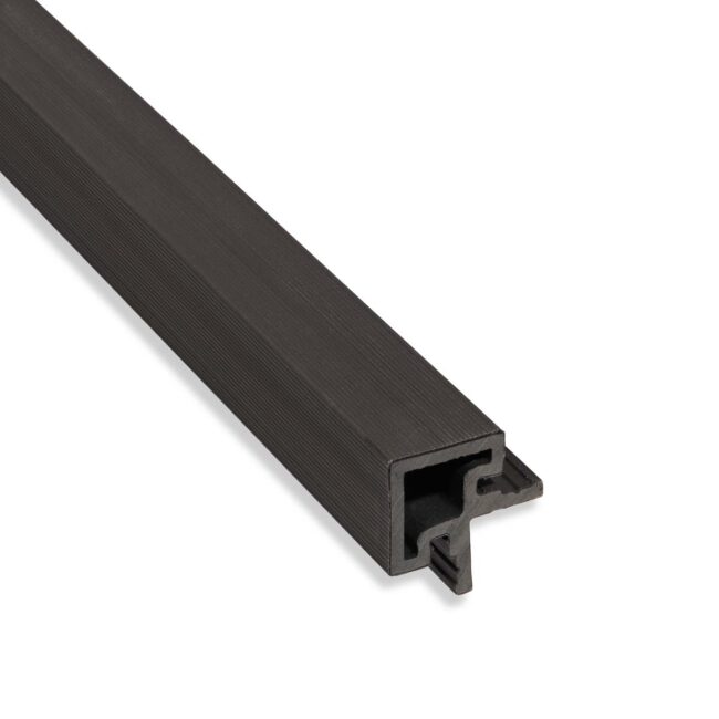 Akudeco® Buiten wandpanelen - Hoekprofiel - Houtskool - 290 x 5cm