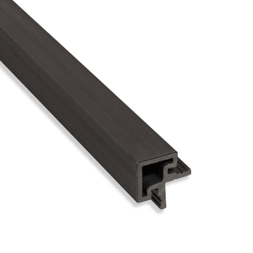 Akudeco® Buiten wandpanelen - Hoekprofiel - Houtskool - 290 x 5cm
