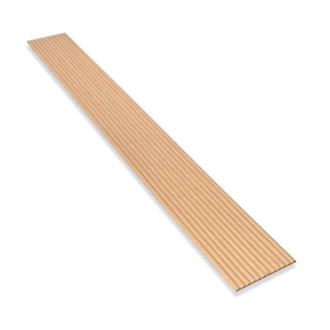 Alternative view of Akudeco® Tambour wandpanelen - Klassiek Eiken - 270 x 30 cm