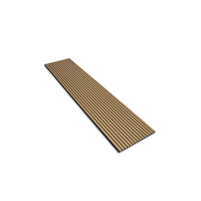 Alternative view of Akudeco® Akoestische wandpanelen - Oud Eiken - 270 x 60cm