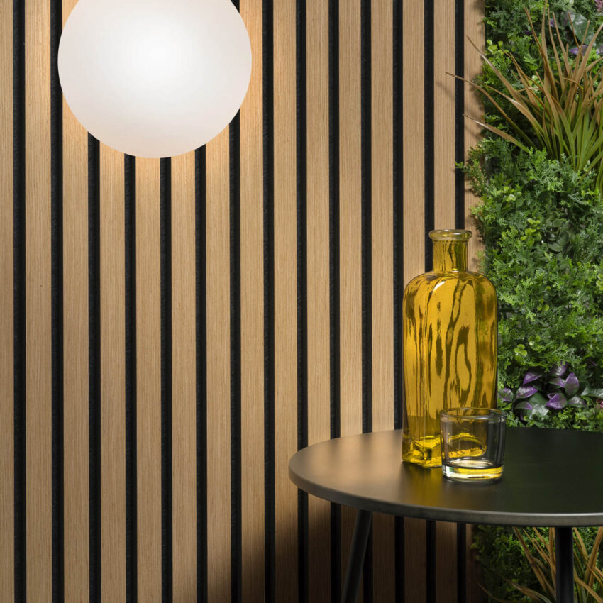 Akudeco® Akoestische wandpanelen - Oud Eiken - 270 x 60cm - Afbeelding 4