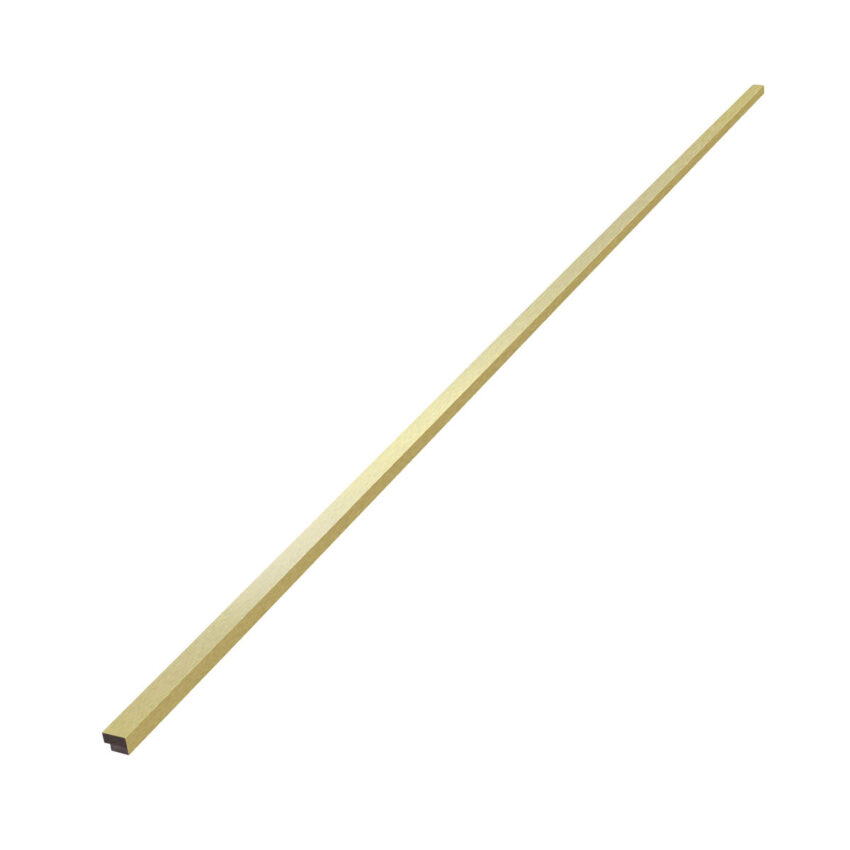 Akudeco® Eindlat akoestisch wandpaneel - Goud - 270 x 2.7cm - Afbeelding 3