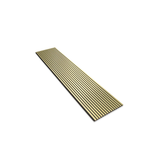 Alternative view of Akudeco® Akoestische wandpanelen - Goud - 270 x 60cm