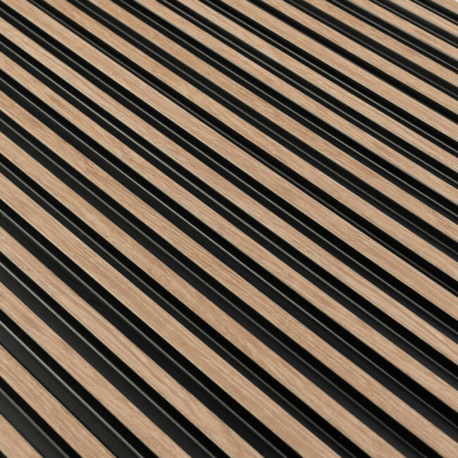 Lamelio 3D kunststof wandpaneel - Badkamer wandpanelen - Asti - Licht Eiken