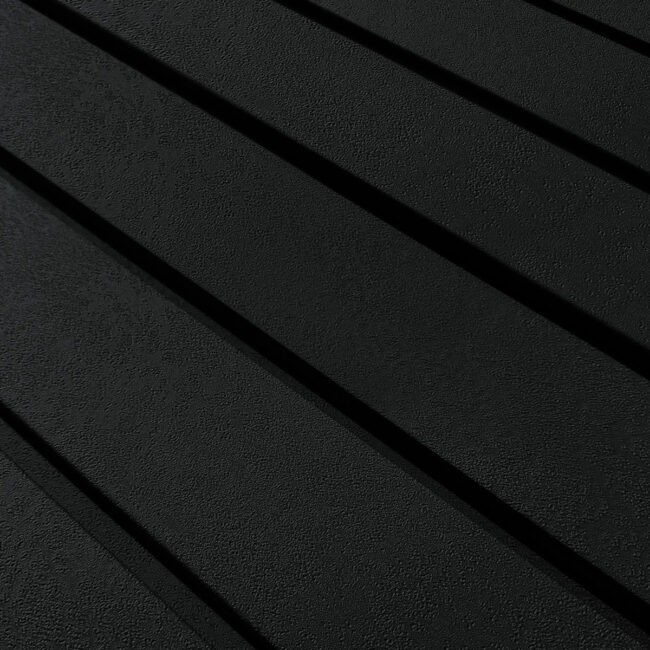 Lamelio 3D kunststof wandpaneel - Badkamer wandpanelen - Roca - Onyx Black