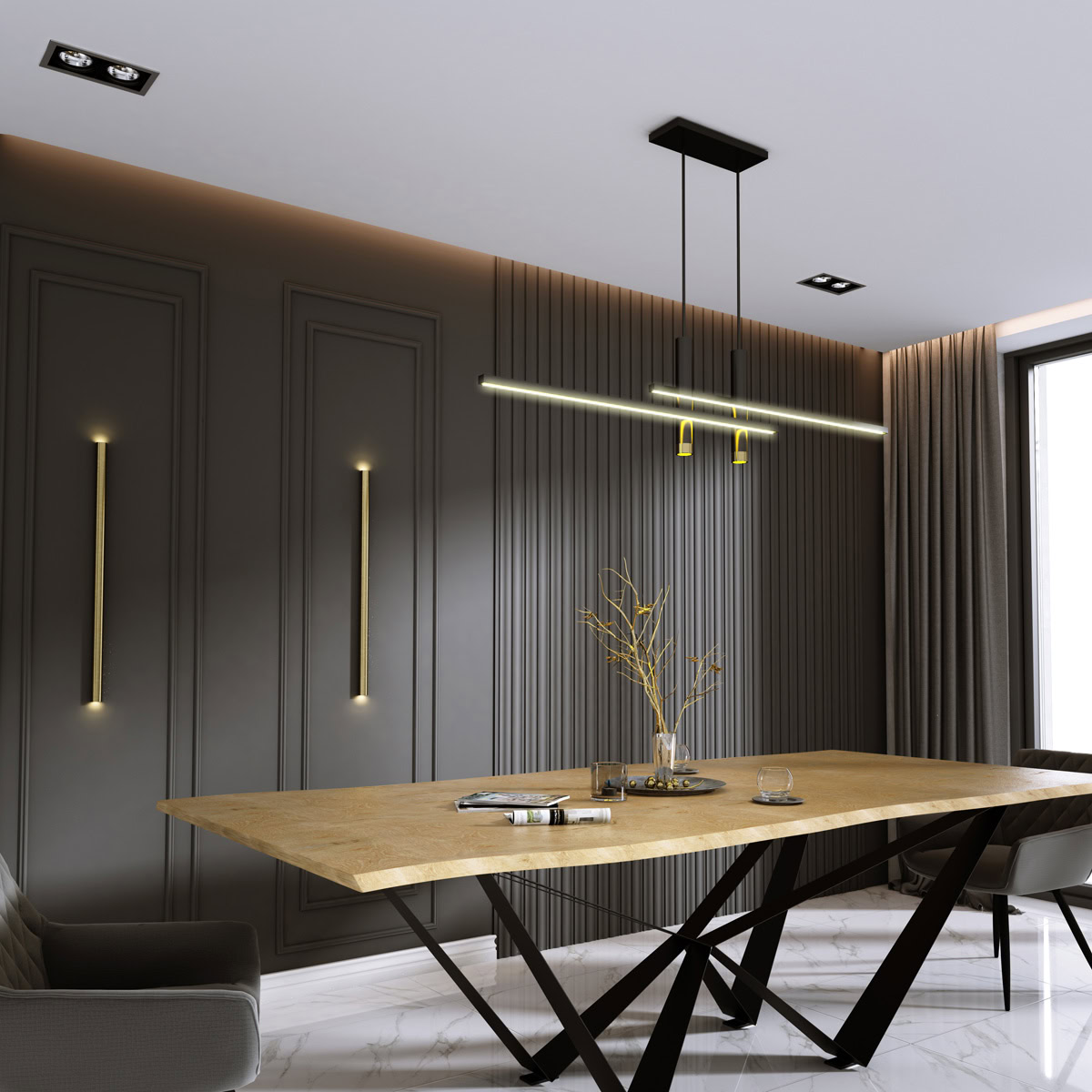 Lamelio 3D kunststof wandpaneel - Badkamer wandpanelen - Infinity - Versal - Wit - Afbeelding 5