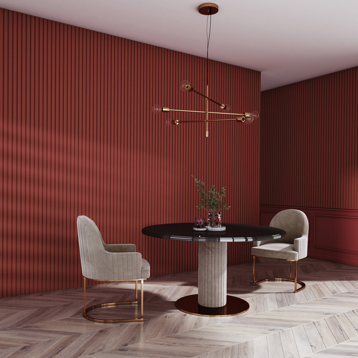 Lamelio 3D kunststof wandpaneel - Badkamer wandpanelen - Infinity - Olmo - Wit - Afbeelding 5