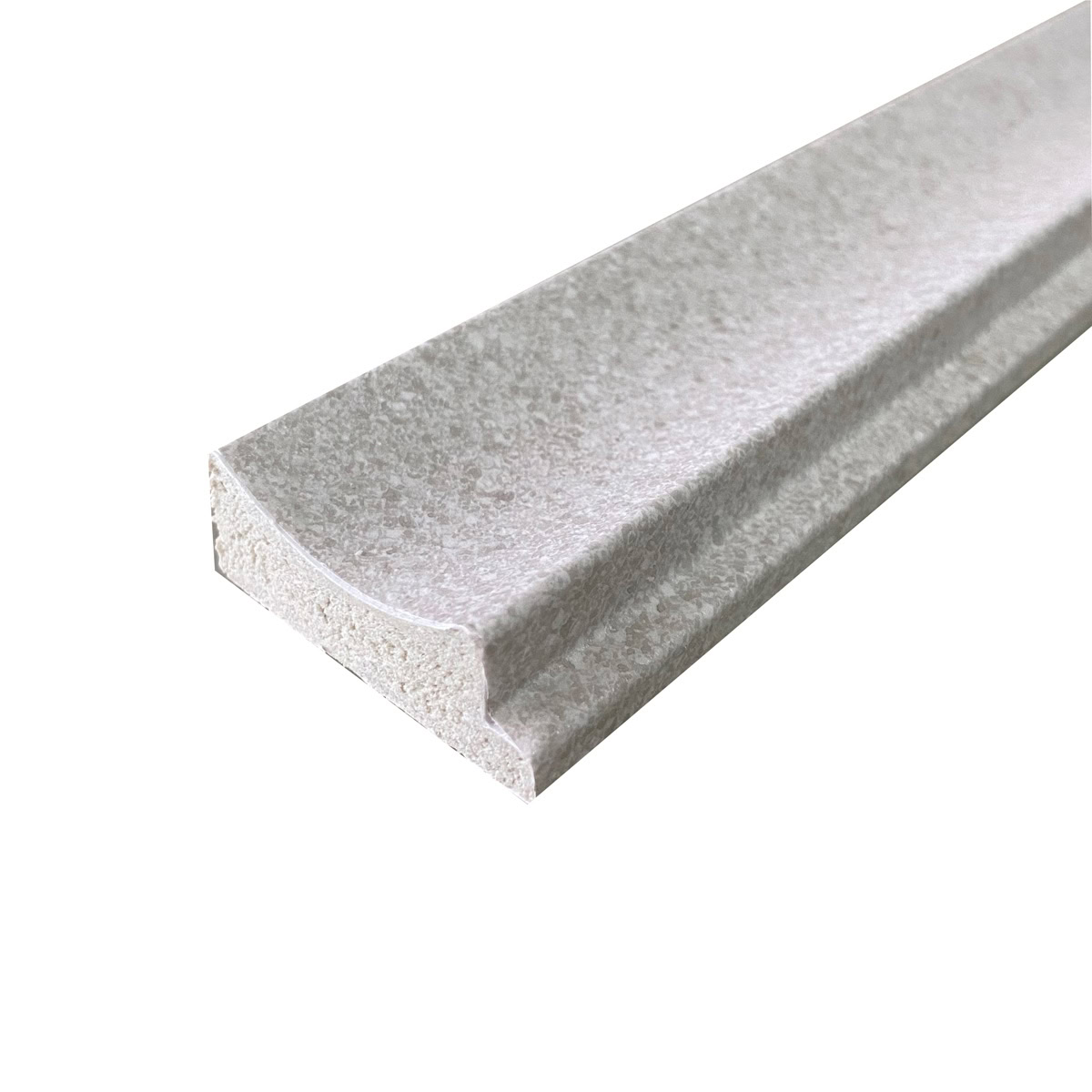 Lamelio 3D kunststof wandpaneel - Gresso - Afwerkstrip links