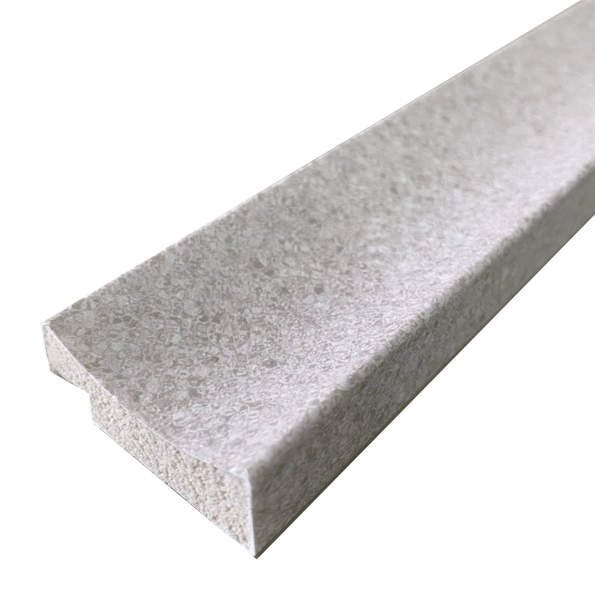 Lamelio 3D kunststof wandpaneel - Gresso - Afwerkstrip rechts