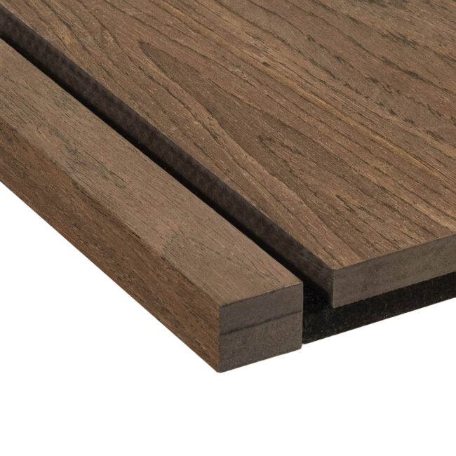 Alternative view of Akudeco® Afwerklat decorpaneel - Gerookt Eiken - 270 x 2.7cm