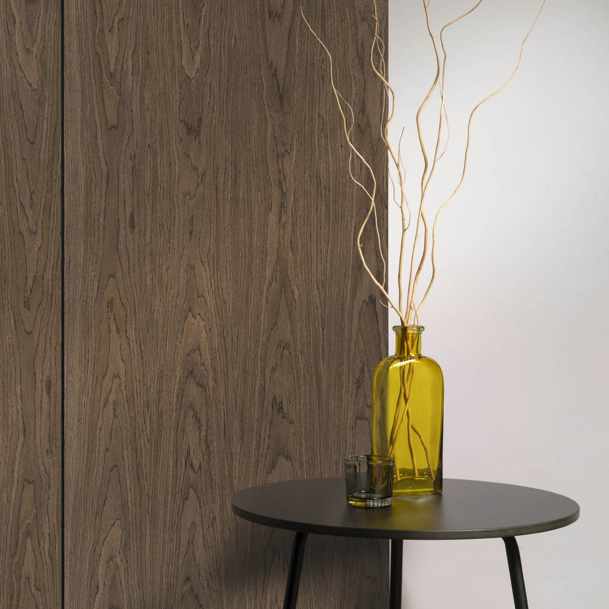 Akudeco® Houten decorpanelen - Gerookt Eiken - 270 x 60cm