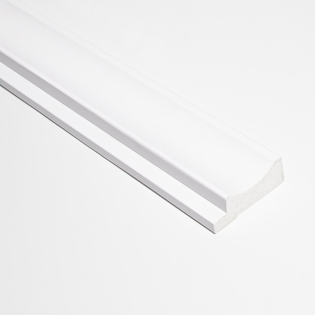 Lamelio 3D kunststof wandpaneel - Infinity - Afwerkstrip links