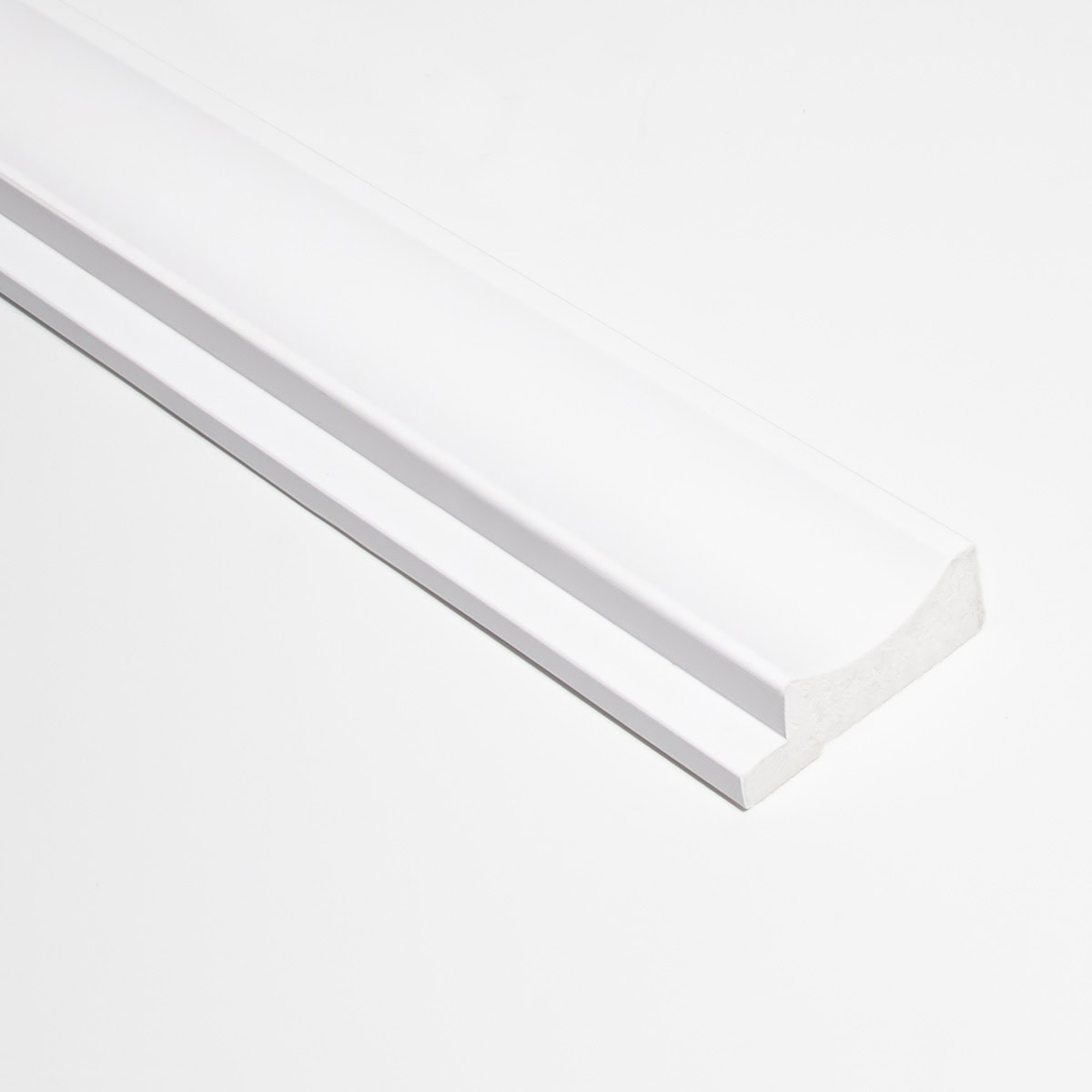 Lamelio 3D kunststof wandpaneel - Infinity - Afwerkstrip links