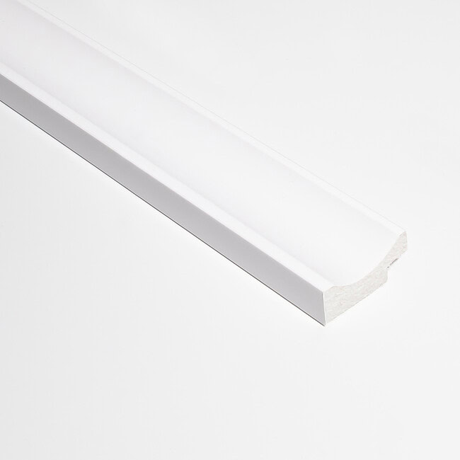 Lamelio 3D kunststof wandpaneel - Infinity - Afwerkstrip rechts