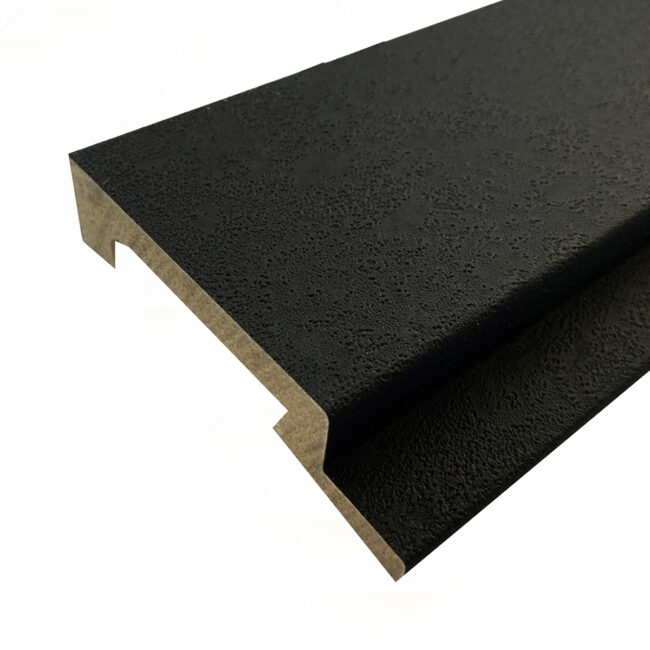 Lamelio 3D kunststof wandpaneel - Roca - Afwerkstrip links