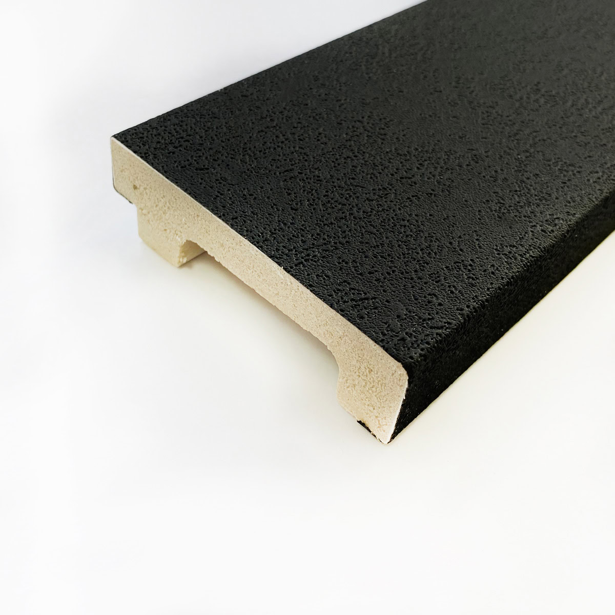 Lamelio 3D kunststof wandpaneel - Roca - Afwerkstrip rechts