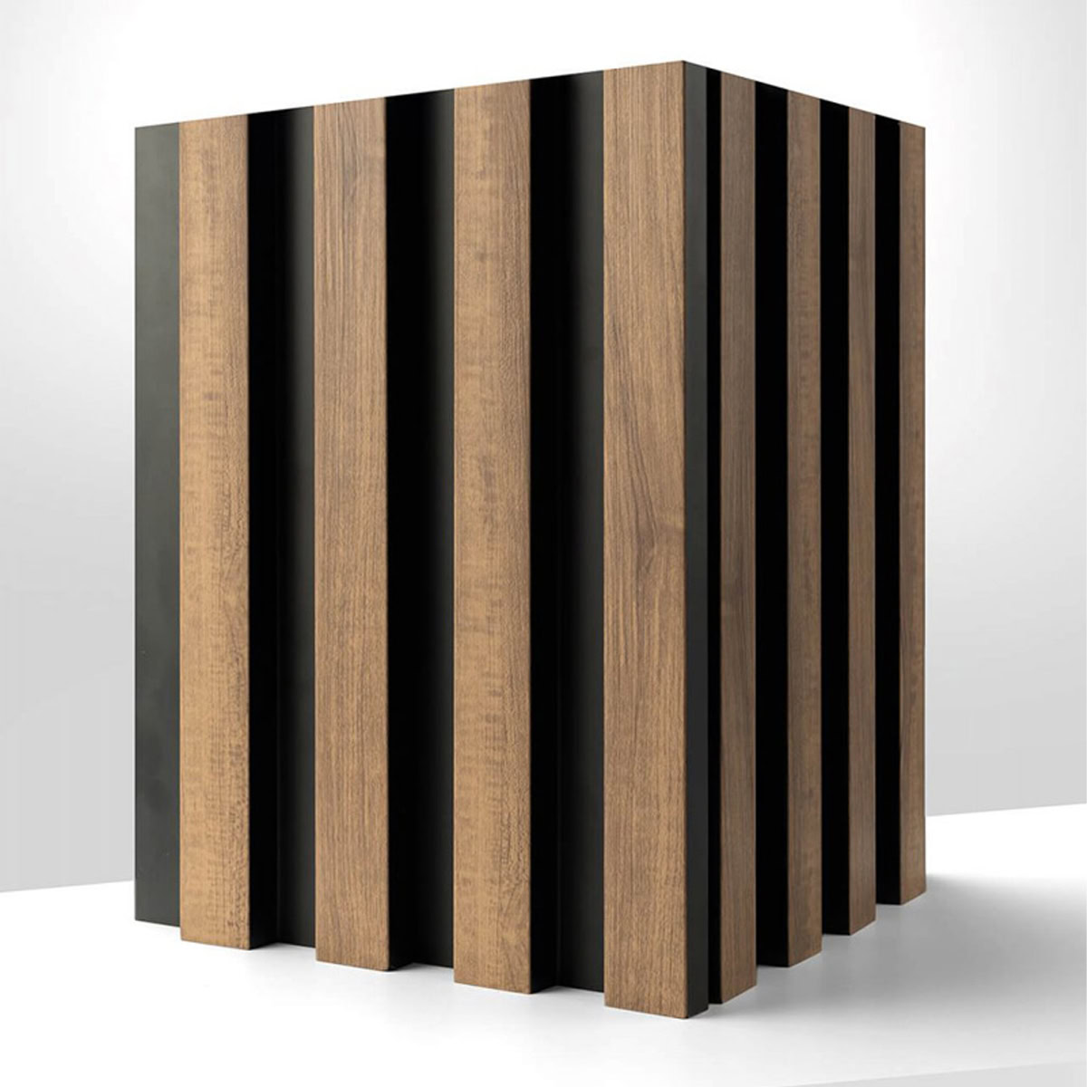 Lamelio 3D kunststof wandpaneel - Badkamer wandpanelen - Vasco - Eiken - Afbeelding 2