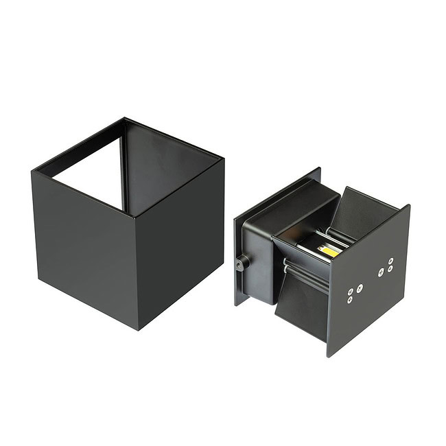 buiten wandlamp modern zwart