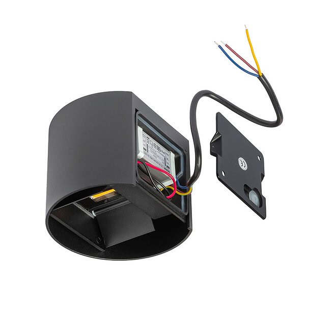 moderne buitenlamp zwart