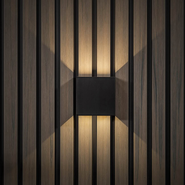 buitenlamp aluminium vierkant