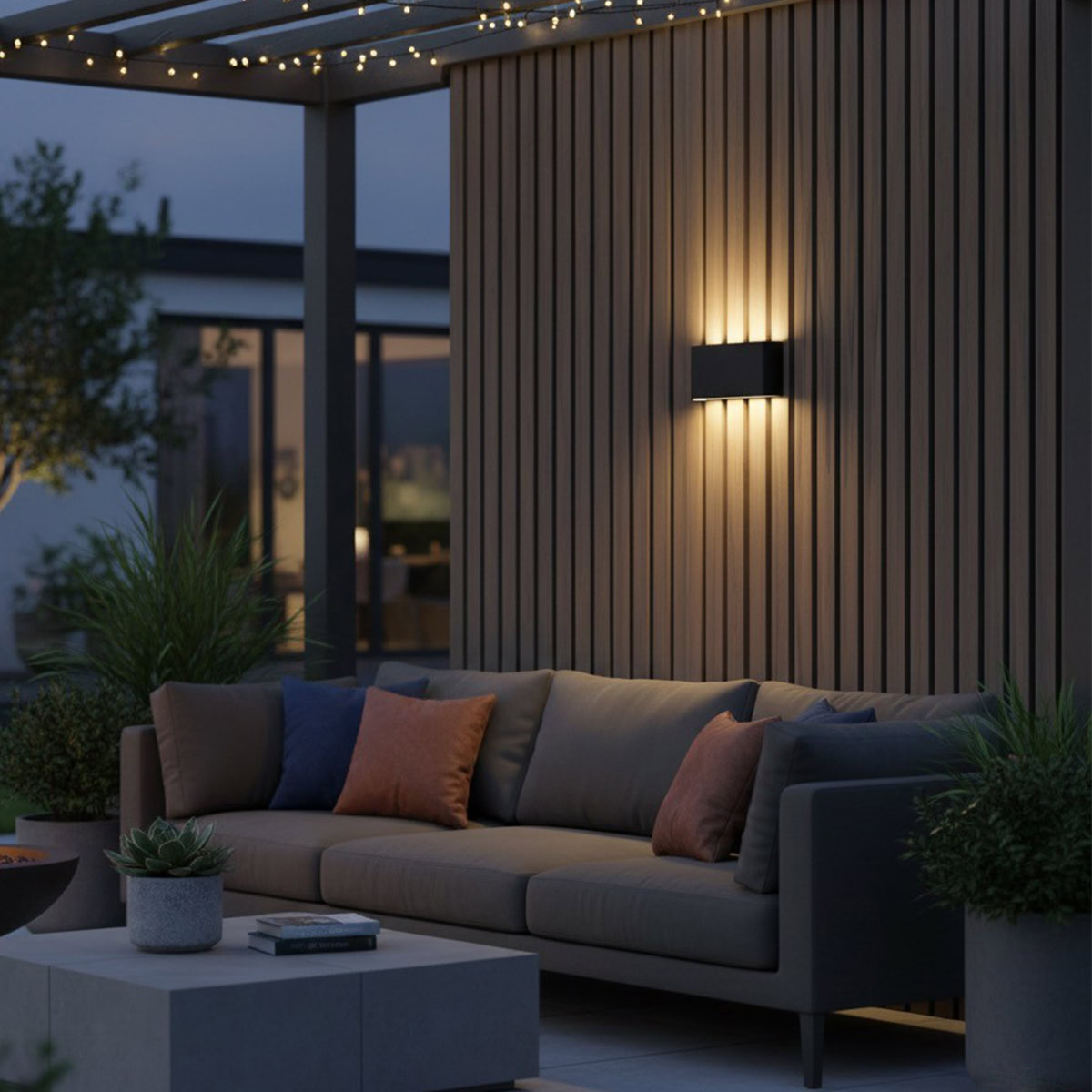 oplaadbare wandlamp zwart