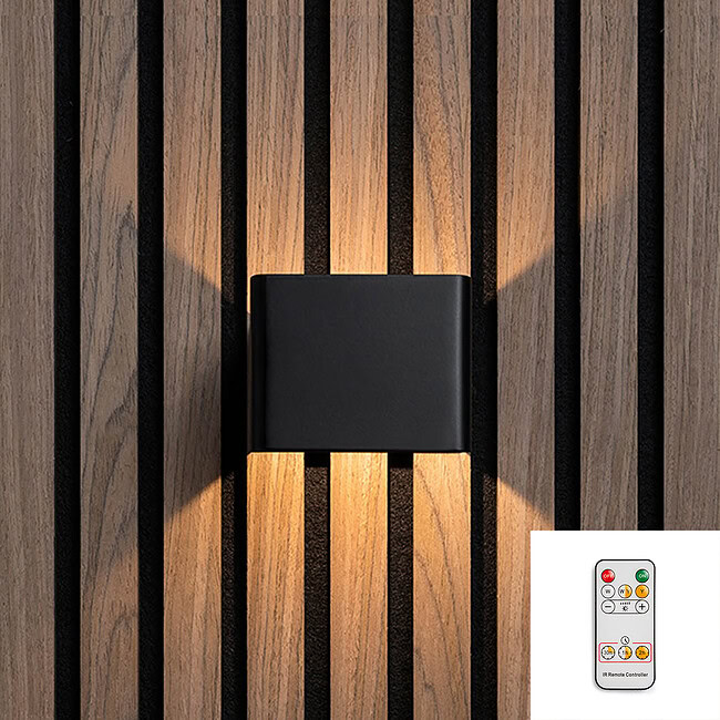 oplaadbare wandlamp met afstandsbediening