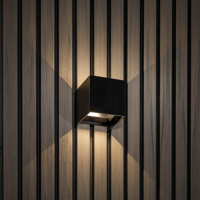 wandlamp buiten vierkant