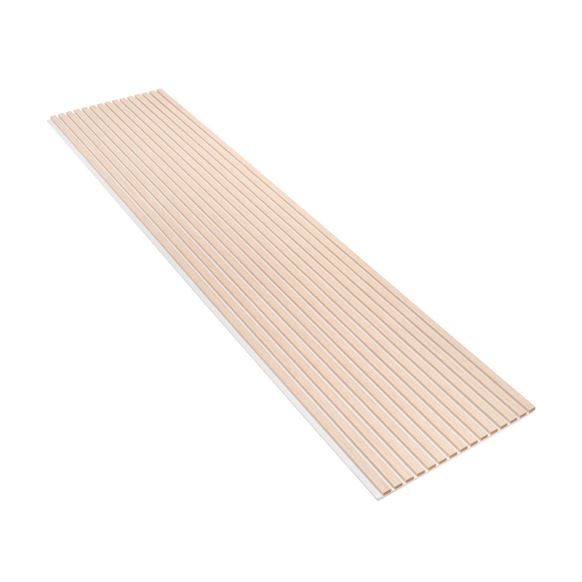 Akudeco® Akoestische wandpanelen - White Wash - 3-zijdig - Wit vilt - 270 x 60cm - Afbeelding 4