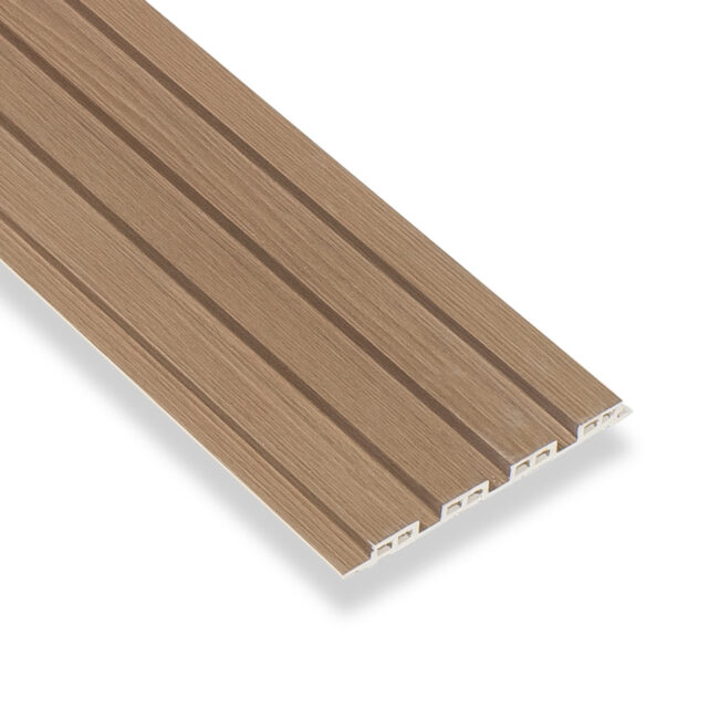 Alternative view of Kunststof WPC wandpaneel - Old Oak Fluted - 270 x 15 cm