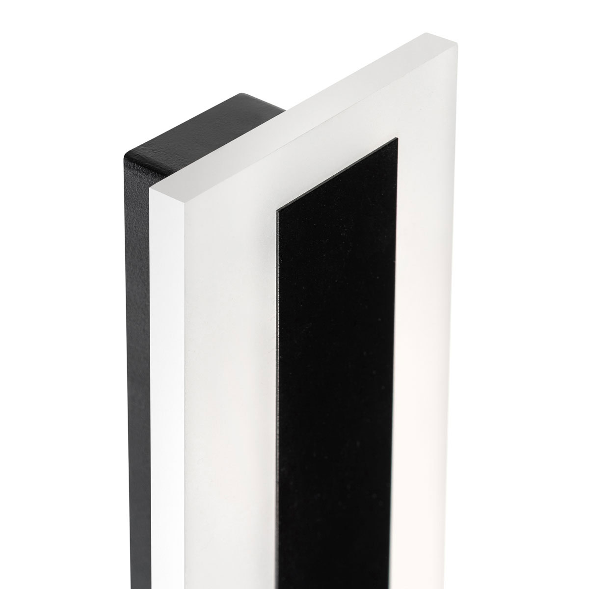 Akudeco buiten wandlamp led 120 cm – 36w – zwart – ip65 waterdicht – 3000k – moderne gevelverlichting - Afbeelding 5