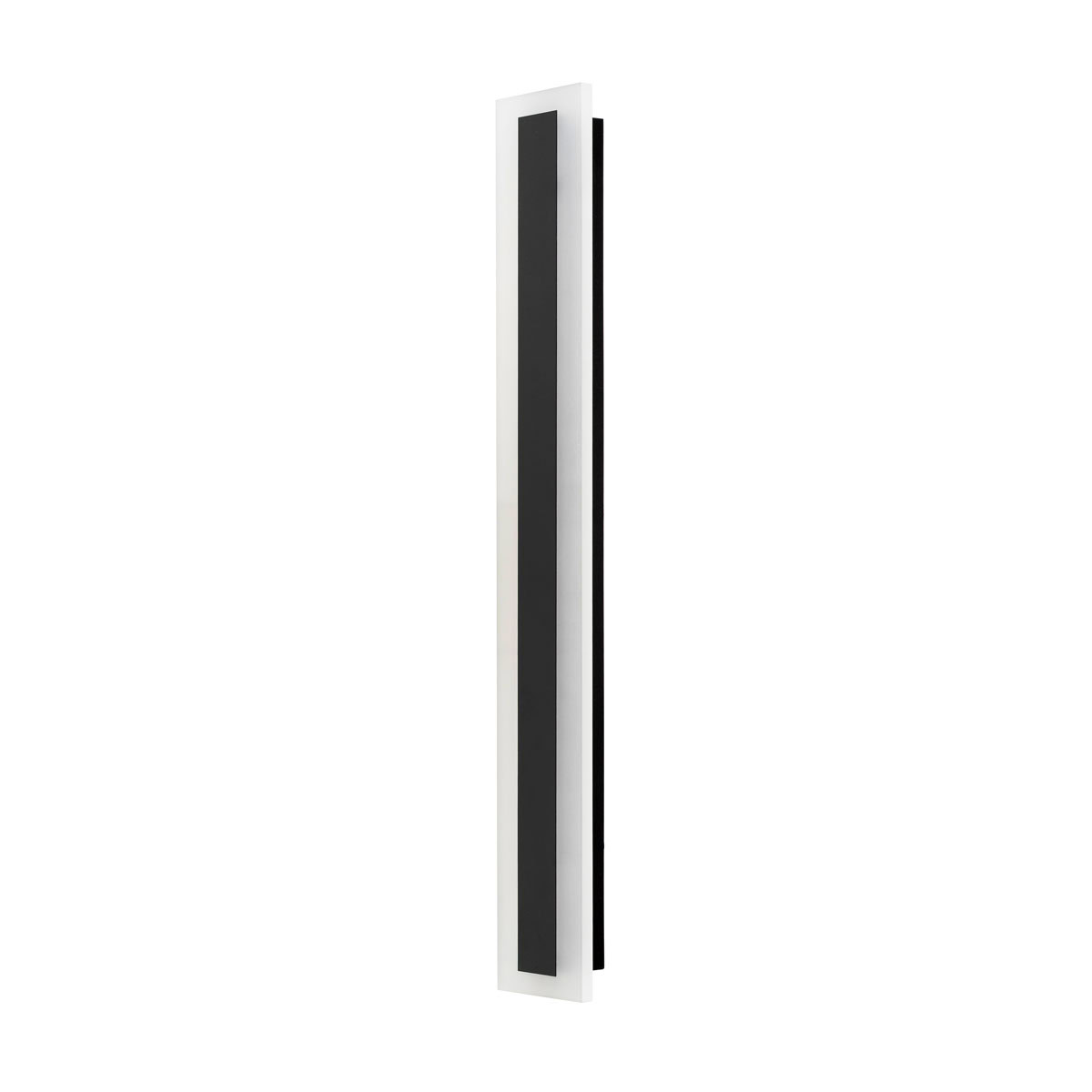 Akudeco buiten wandlamp led 60 cm – 18w – zwart – ip65 waterdicht – 3000k – moderne gevelverlichting - Afbeelding 2
