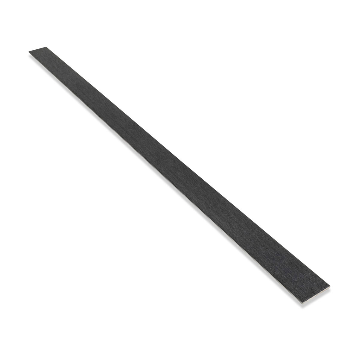 Akudeco® Buiten wandpanelen - Afdeklijst - Houtskool - 290 cm