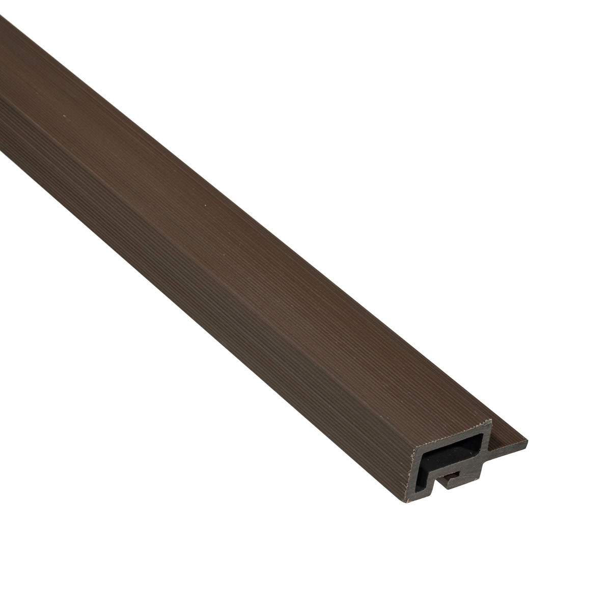 Akudeco® Buiten wandpanelen - 2-in-1 hoek- en eindprofiel - Walnoot - 290 cm